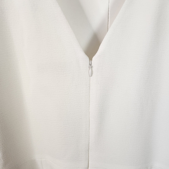 Dress the Population Julia New Size XXL Mermaid Wedding Dress V-Neck White Nwt - Picture 9 of 16